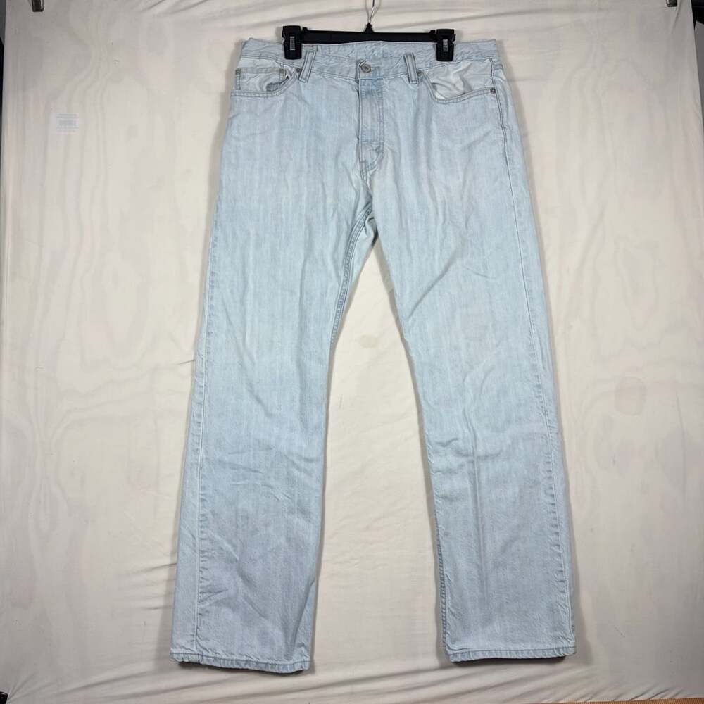 Levi's 514 Regular Straight Fit Jeans Size 36x32 Light Wash